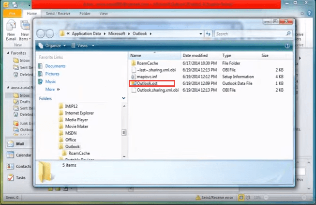 outlook 2010 5 outlook.ost