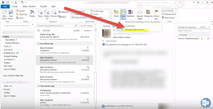 outlook2013 1 managerule