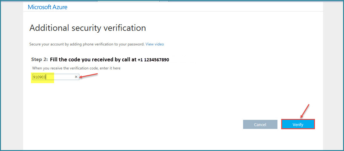 Office 365 13 Multi Factor authentication