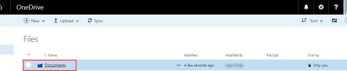 Office 365 5 upload file folder one drive folder created