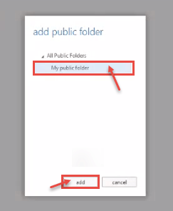 office 365 12 select folder outlook