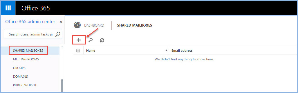 office 365 5 add shared mailbox