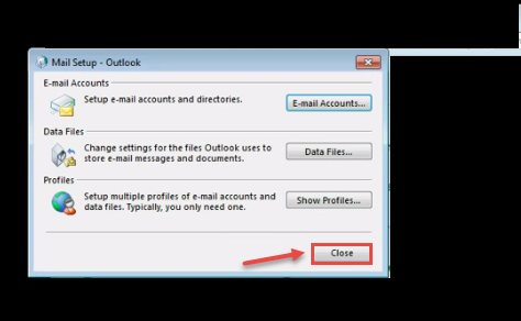 office 365 9 mail setup close