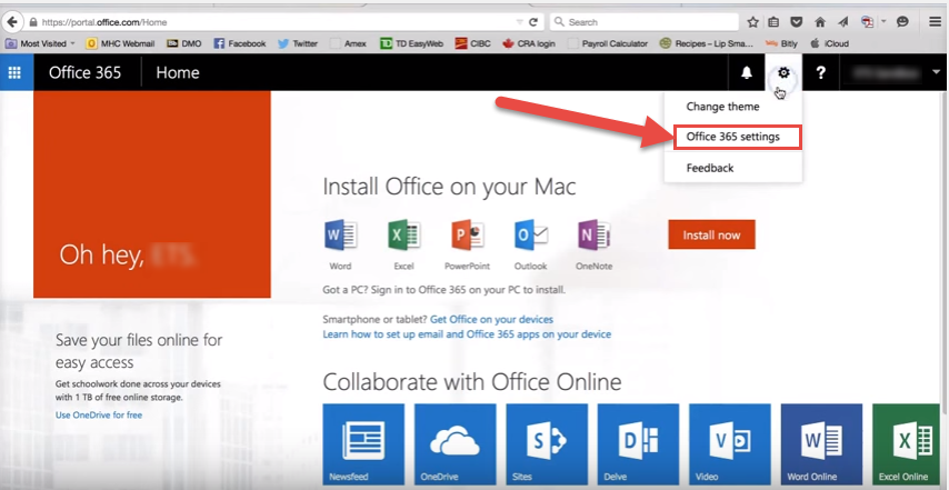 office365 2 mac